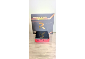 پاور بانک remo ظرفیت 10000 میلی آمپر با پورت USB شارژ می شود دارای 6