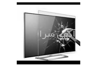 محافظ تلویزیون براکت و شیشه پاک کن