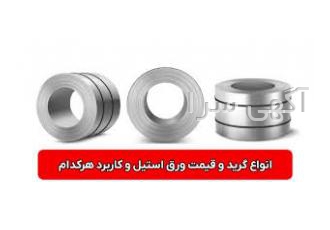 فروش ورق استیل 430 براق 1 میل کوتاه
