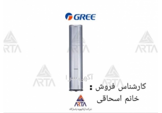 کولر گازی ایستاده تک فاز ۲۴۰۰۰ گری اینورتر مدل آی کراون در مشهد شرکت