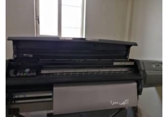 پرینتر پلاتر hp۵۵۰۰ پرینتر پلاتر دست دوم در حد نو با کمترین کارکرد