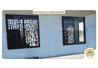 طراحی و تولید حفاظ فلزی لیزری مستحکم