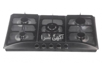 اجاق گاز ۵ شعله ی استیل صفحه ای سوپر هاوس super h در بانه فروشگاه