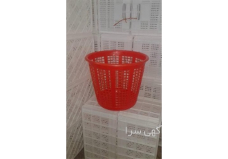 فروش سبد مخصوص حمل میگو ، پالت پلاستیکی