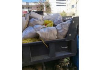 حمل نخاله و مصالح ساختمانی با نیسان کمپرسی و تک کمپرسی با سلام حمل