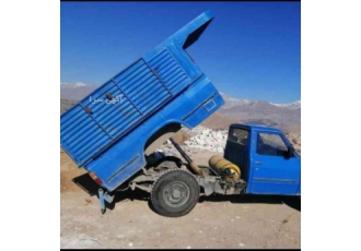 حمل نخاله با نیسان حمل نخاله و خاک با نیسان با کارگر و بدون کارگر پخش