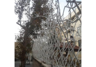 ساخت نرده حفاظ روی دیوار، با کیفیت بالا