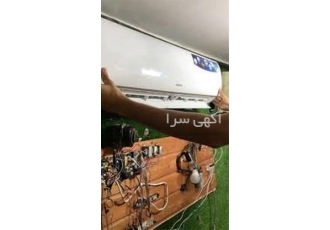 نصب کولر گازی سرویس کولر گازی و داکت اسپلیت در نوشهر خدمات فنی حسینی