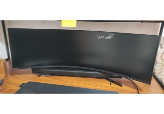مانیتور Samsung odyssey neo g۹ مانیتور فوق بسیار تمیز کارکرد در حد یک