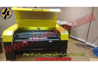 دستگاه لیزر برش و حک غیرفلزات ۱۴۰*۹۰ دستگاه لیزر جهت حک و برش غیرفلزات