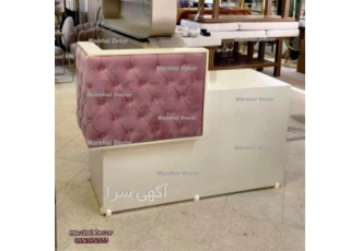 فروش کانتر منشی مارشال دکور در کرج کانتر منشی قابل سفارش به رنگ و سایز
