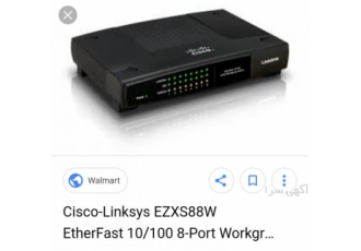 سوئیچ ۸ پور سیسکو تعداد دو عدد یکی آکبند یکی کارکرده خرید از خود شرکت