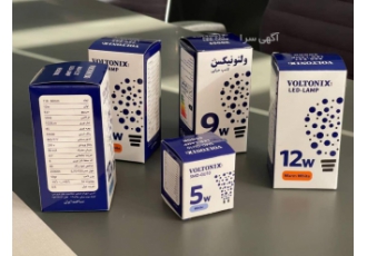 لامپ ولتونیکس انواع لامپ های حبابی با 16 ماه گارانتی 5 وات پایه استارتی