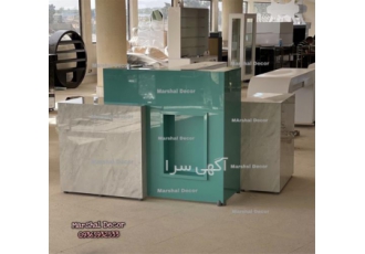 کانتر منشی جنس MDF در کرج کانتر منشی رنگ بندی جنس MDF ارسال به سراسر