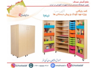 کمد بایگانی نینجا فروشگاه اینترنتی مبلمان و تجهیزات آموزشی صدف به نشانی