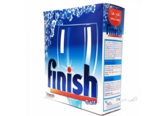نمک ماشین ظرفشویی ۲ کیلویی فینیش Finish نمک ماشین ظرفشویی مارک finish