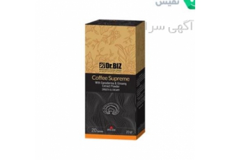 فروش قهوه سوپریم با قارچ گانودرما دکتر بیز