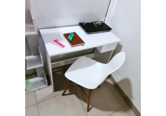 میز تحریر مطالعه کشودار MDF جنس میز ام دی اف درجه یک نوار پی وی سی درجه
