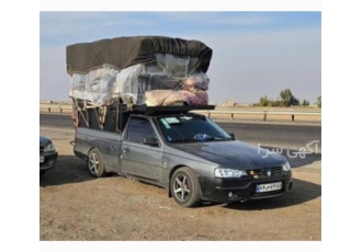 خدمات حمل و نقل نیسان بار در تیتکانلو حمل اثاثیه منزل با نیسان وانت