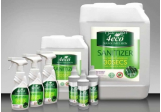 محلول ضدعفونی کننده نانو ۴ECO