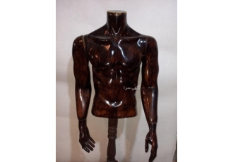 مانکن طرح چوب مردانه مانکن سه پایه چوبی فایبر گلاس درجه 1 بسیارمحکم