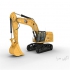 بیل‌های مکانیکی چرخ‌زنجیری کاترپیلار Caterpillar ۳۵۲ در تهران واردات
