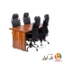 فروش ویژه میز کنفرانس چهار نفره مدل S۱۰۱ با طراحی منحصر به فرد در تهران