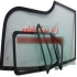 شیشه کابین بیل مکانیکی قطعات یدکی ماشین سنگین در ساری در مجموعه راه