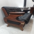 تولید صندلی مدیریت جک دار اداری چرخ دار در بازرگان ✅ محصولات LUXE