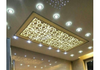سقف کاذب نقوش معرق سی ان سی در کرج فروش صفحات سقف کاذب نقوش معرق سی ان