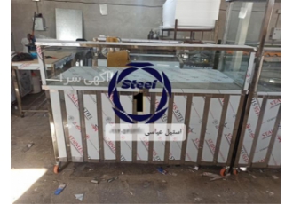 میز کار با پیشخوان در تهران میز های استیل پیشخوان جنس بدنه استیل