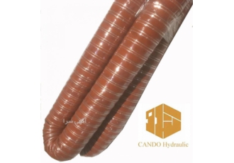 لوله خرطومی سیلیکونی نسوز این لوله ها دمای بین 30 الی 400 درجه را تحمل