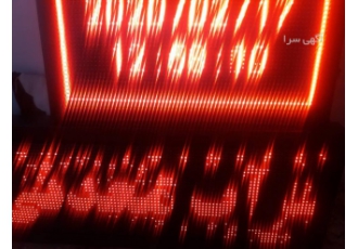 تابلو روان LED تعمیر و ارتقا با یاد پروردگار تابلو روان تک رنگ هفت رنگ