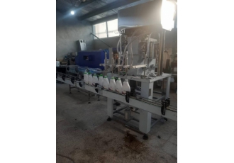 پرکن مواد غلیظ و رقیق ۴ نازله دستگاه پر کن 4 نازله تمام اتوماتیک مناسب