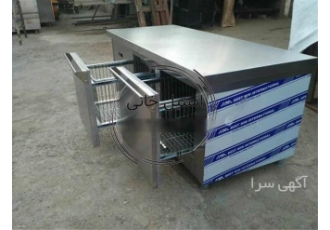 فریزر میز کاری استیل