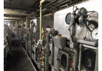 فروش ماشین آلات دست دوم نساجی خط شتشوی عرض باز zwnj واستنتر باعرض 1800