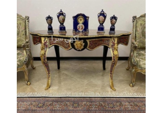میز برنزی لوکس با آبکاری فرانسوی انتخابی برای دکوراسیون کلاسیک در تهران