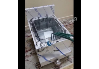 فروش سرخ کن استیل با کیفیت در تهران این سرخ کن دارای شعله برنر