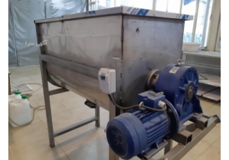 بلندر استیل (میکسر) طراحی و ساخت انواع بلندرهای استیل در ابعاد 300 کیلو