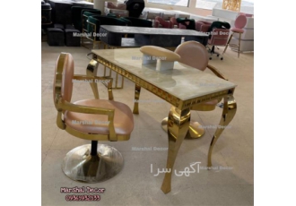 میز کنسول و صندلی مارشال دکور