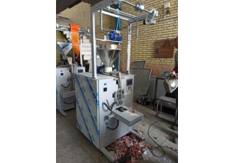 دستگاه بسته بندی ساشه سه طرف دوخت یا مدادی صفحه plc برق 3 فاز دارای