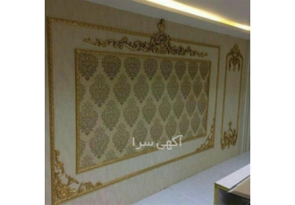 کاغذ دیواری اتاق و سقف    سه بعدی و قابل شستشو