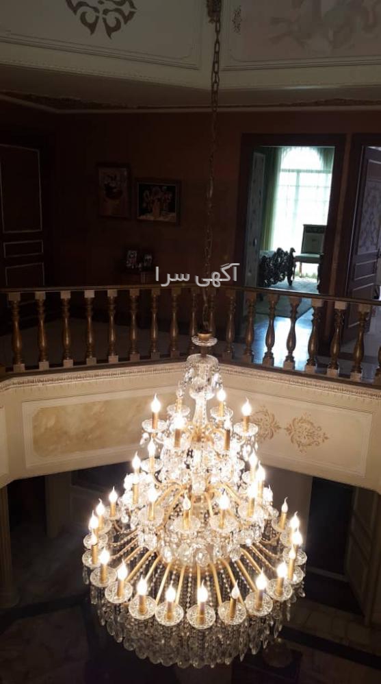 قیمت لوستر برنجی ۴شاخه