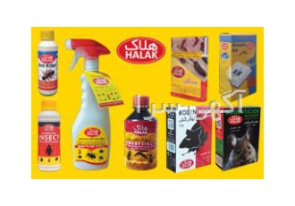 پذیرش نمایندگی ( هلاک ) صنایع شیمیایی سم سازان با برند هلاک در سال 1356