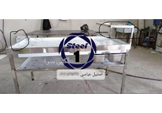 تولید میز استیل با کیفیت در تهران تولید میز استیل با کیفیت میز کار