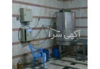 مخزن استیل دو جداره دارای همزن مخزن استیل دوجداره دارای همزن استیل 304