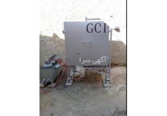 کوره گازی ۱۳۰۰ درجه کوره گازی 1300 درجه 4 مشعل دارای ترموکوپل ترموستات