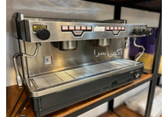 فروش دستگاه اسپرسوساز دو گروپ فائما e۹۸ کارکرده در تهران دستگاه اسپرسو
