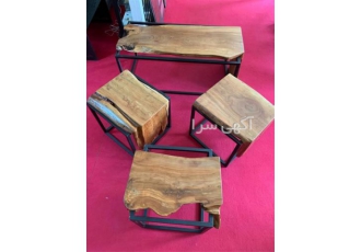 فروش و طراحی میز جلو مبلی مدرن و روستیک با کیفیت عالی در اصفهان شرکت