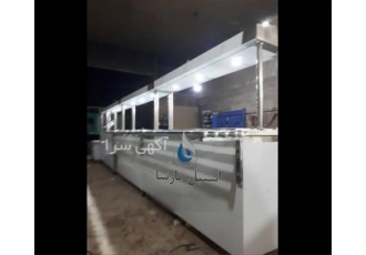 فروش خط سلف سرویس استیل، کانتر گرم